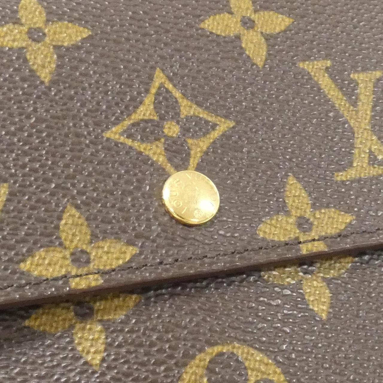 ルイヴィトン モノグラム ポルト トレゾール エテュイ シェキエ M61200 財布