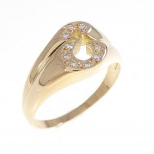 K18YG ダイヤモンド リング 0.09CT