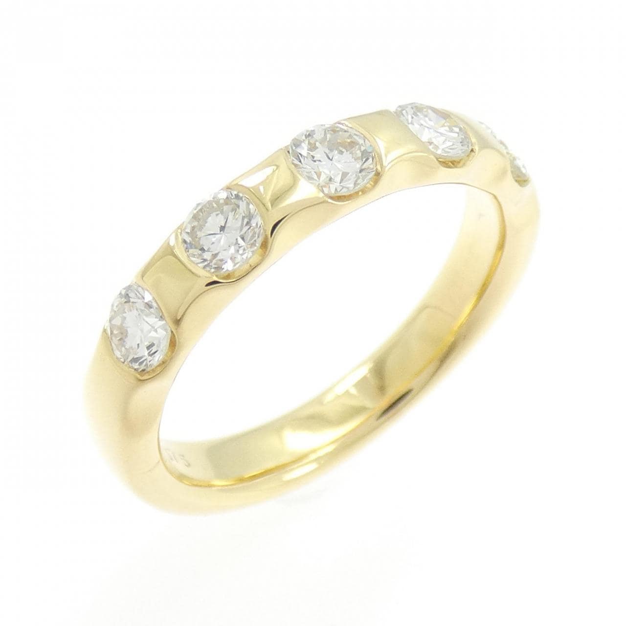 750YG ダイヤモンド リング 0.575CT