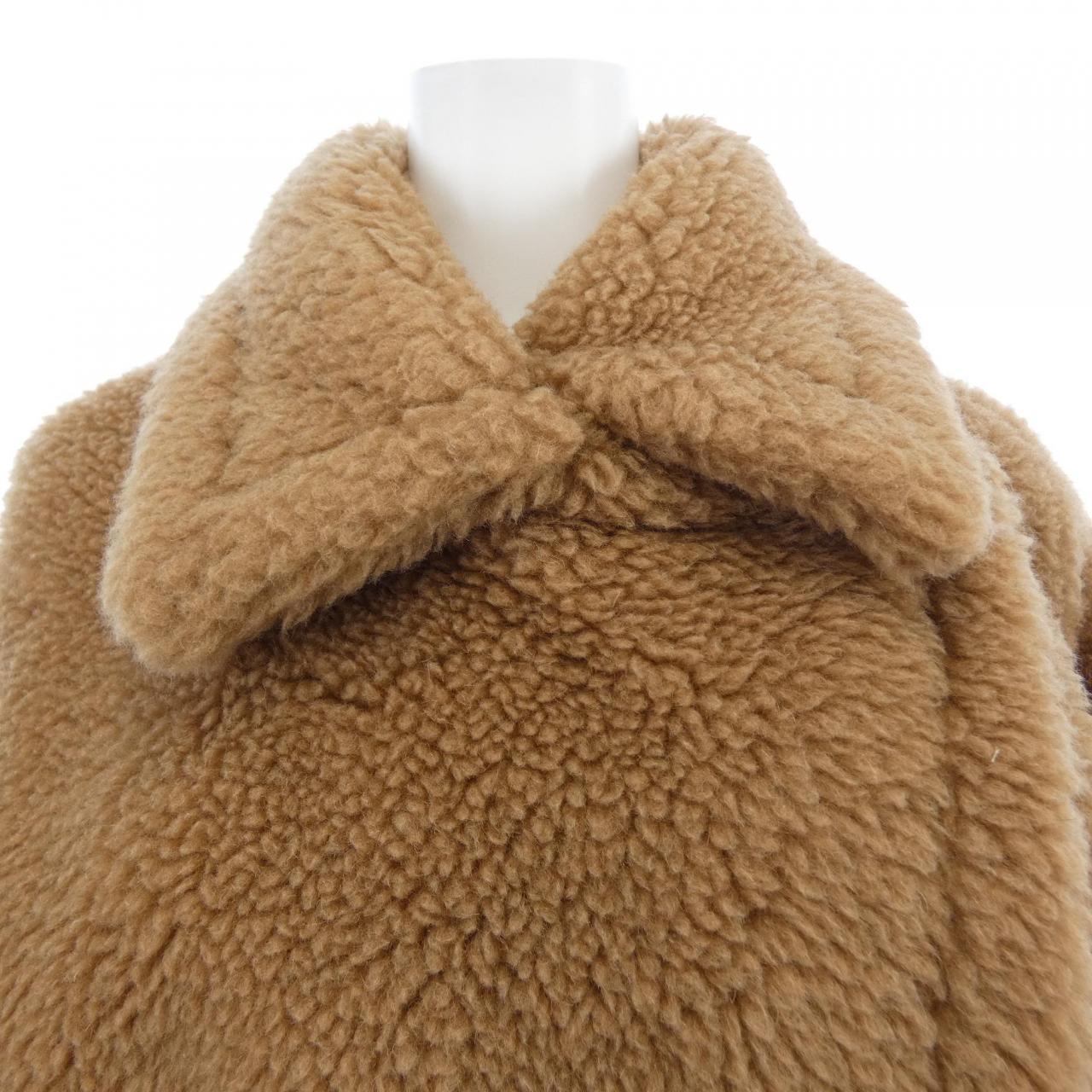 マックスマーラ Max Mara TEBE テディベア ケープ