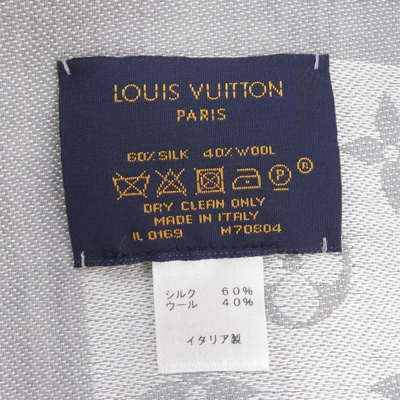 ルイヴィトン LOUIS VUITTON ショール モノグラム デニム M70804 ショール