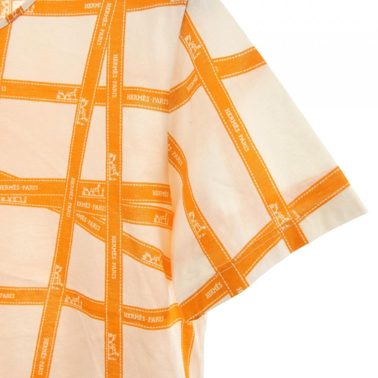 【ヴィンテージ】エルメス HERMES ボリュデュック Tシャツ