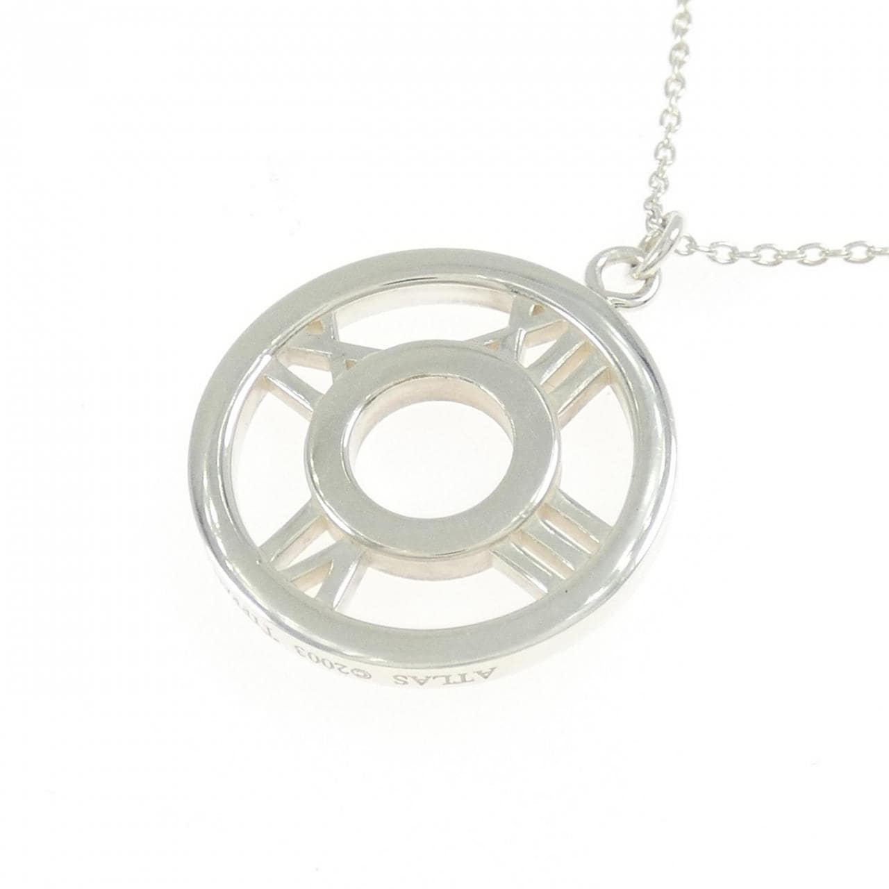 ティファニー アトラス オープンメダリオン ミディアム ネックレス