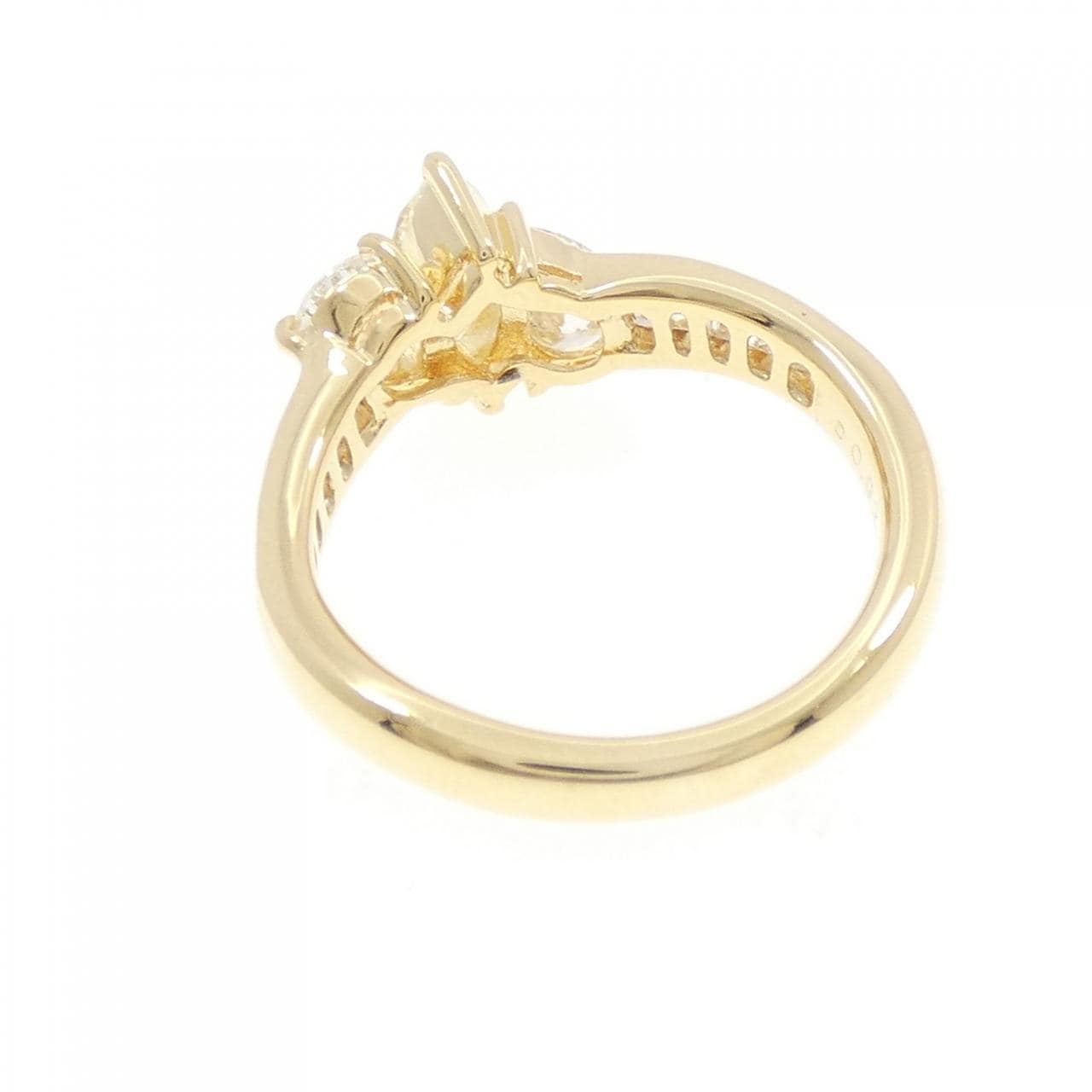 K18YG ダイヤモンド リング 0.462CT
