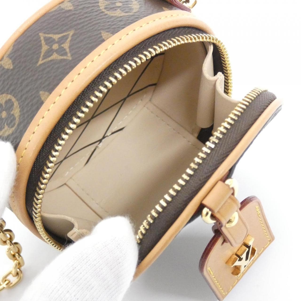 LOUIS VUITTON Monogram Boite Chapeau 项链 M68570 包