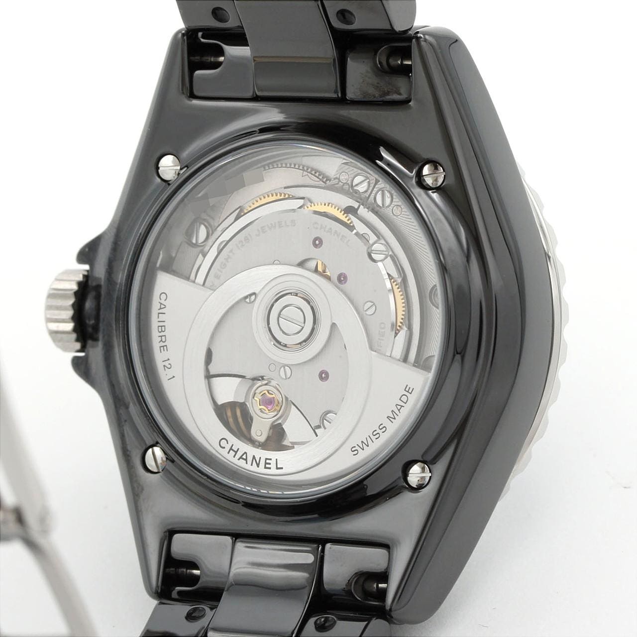 シャネル J12 キャリバー12.1 38mmセラミック H5697 セラミック 自動巻