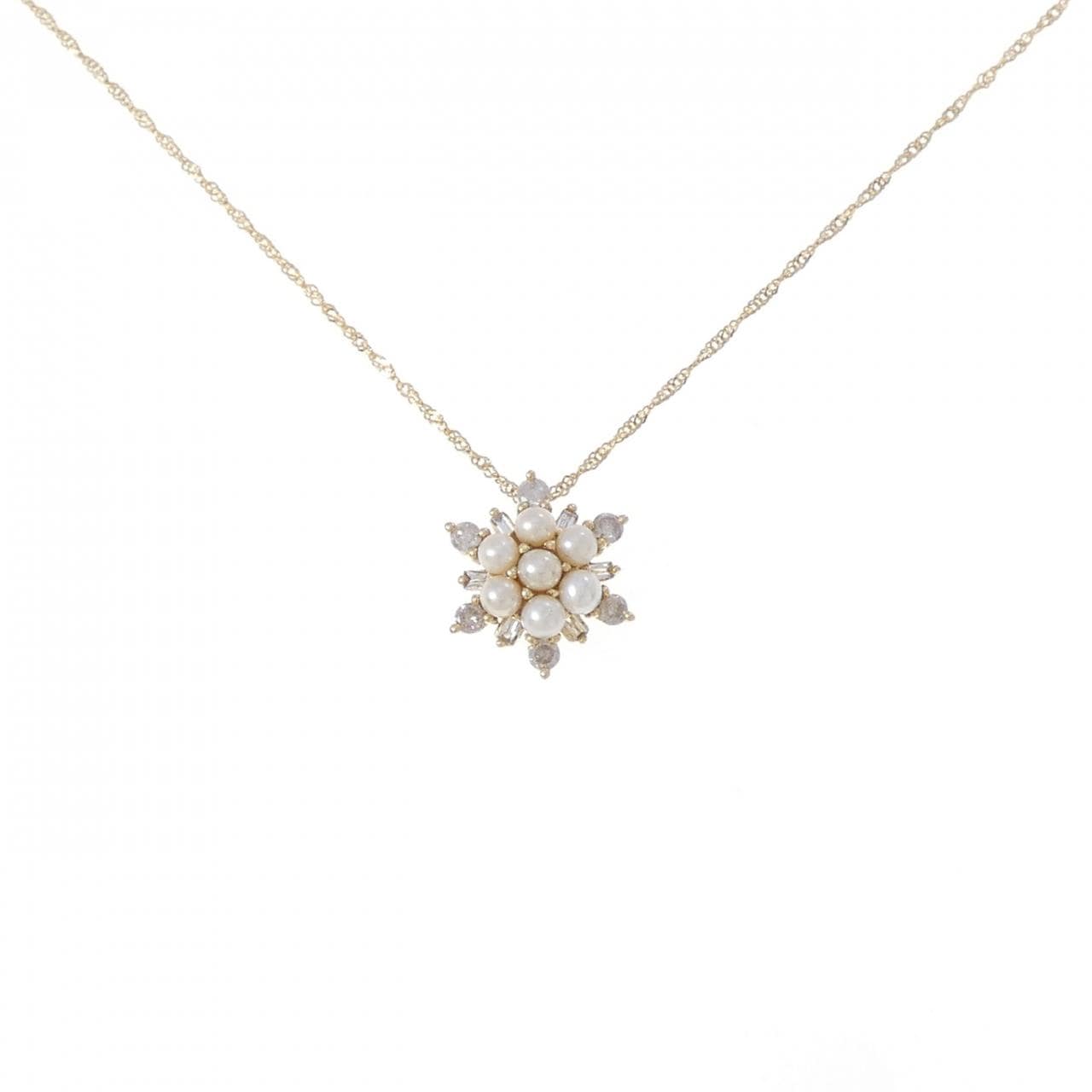 K18YG アコヤパール ネックレス