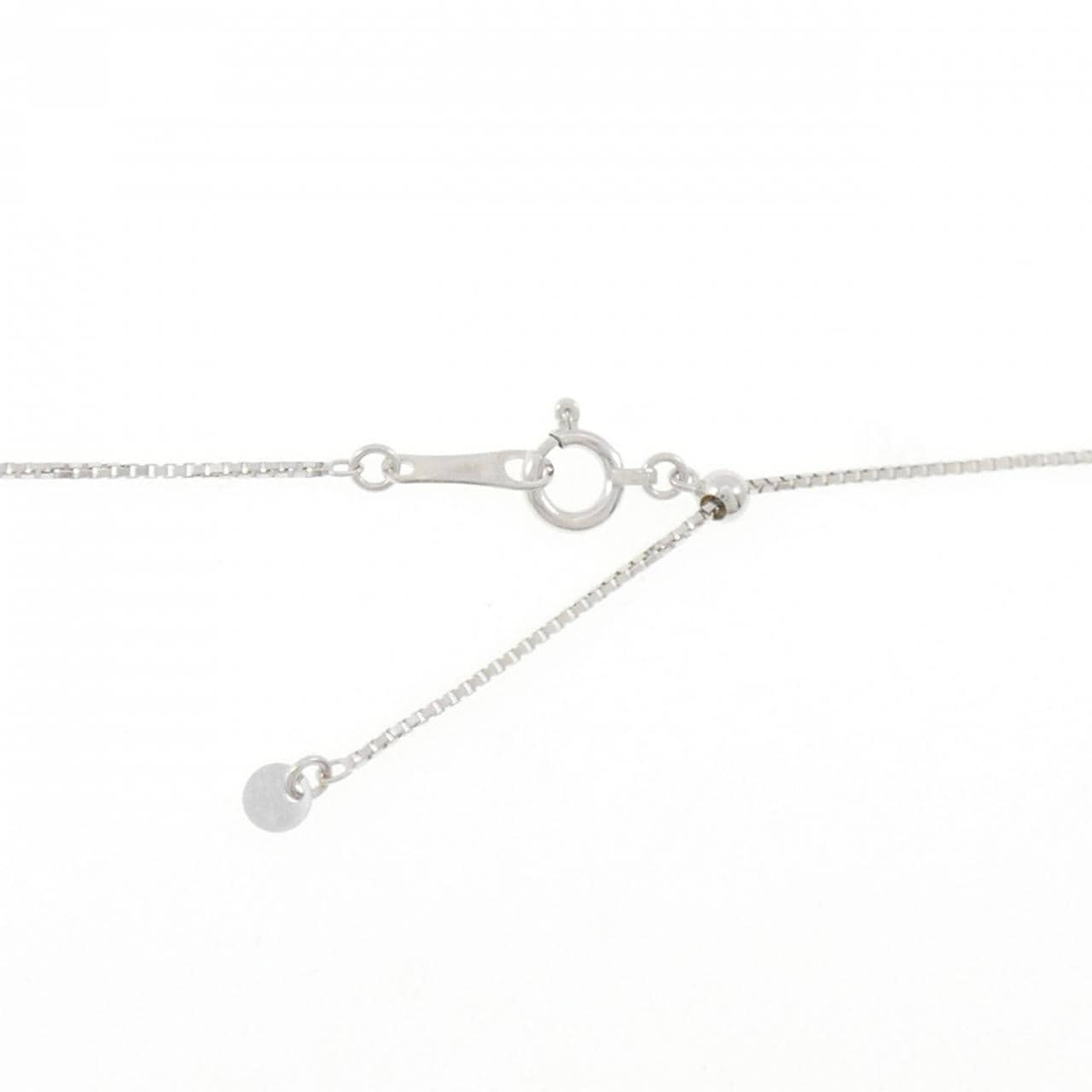 K18WG ダイヤモンド ネックレス