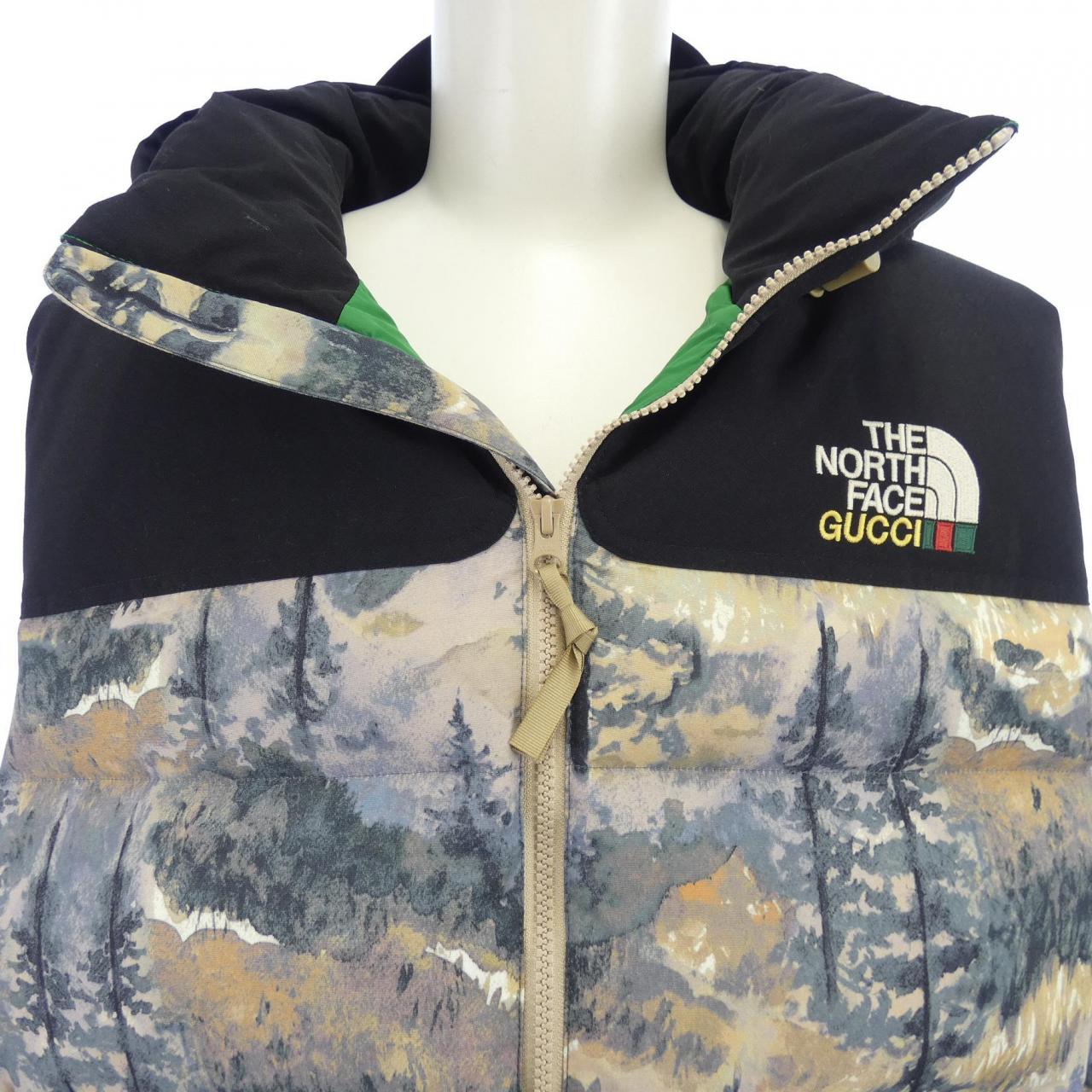 グッチザノースフェイス GUCCI×THE NORTH FACE 663762 XAADS ダウンベスト