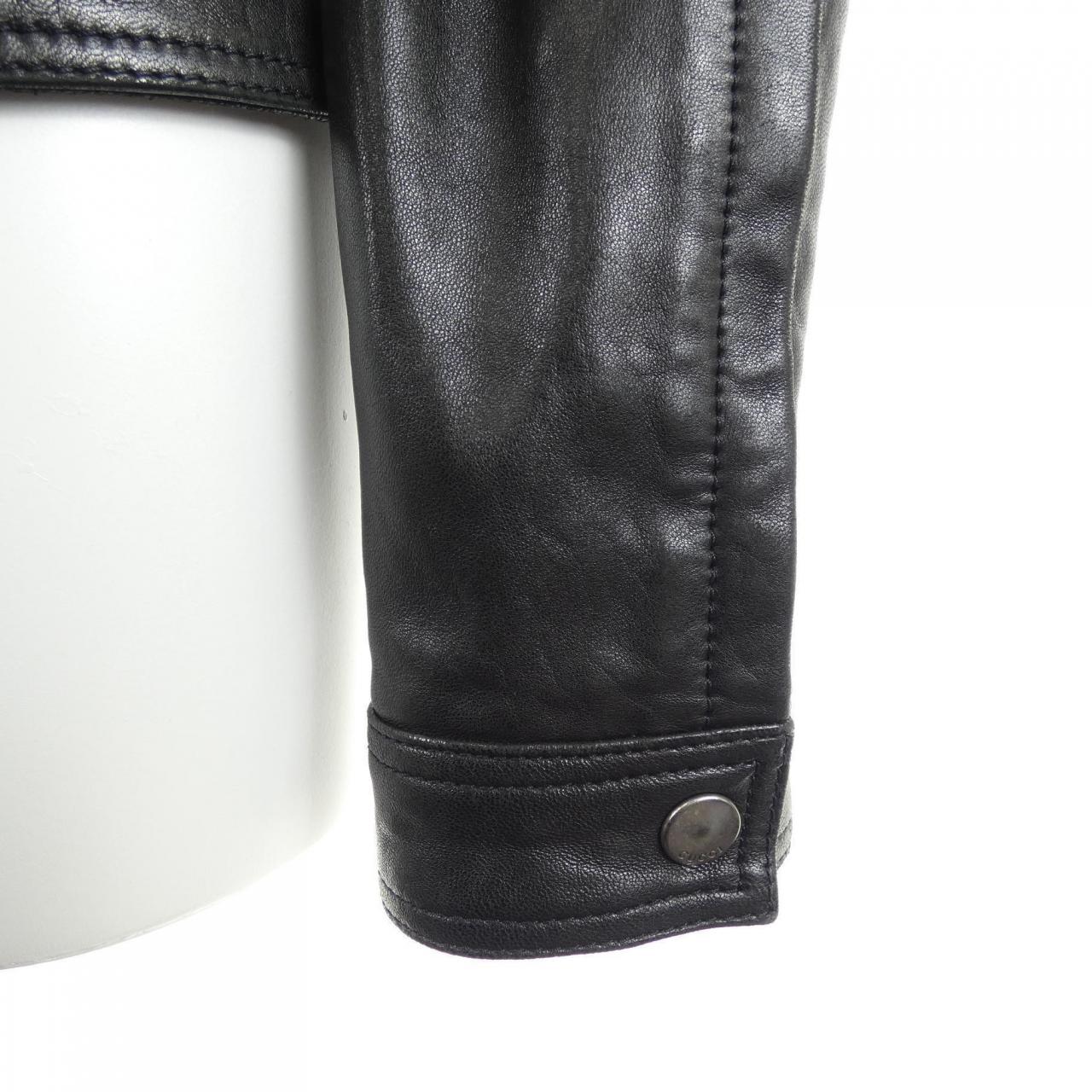 グッチ GUCCI 290487-XN571 レザージャケット