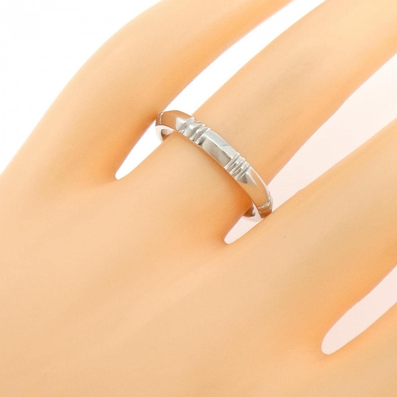 ティファニー アトラス Xクローズド ナロー リング