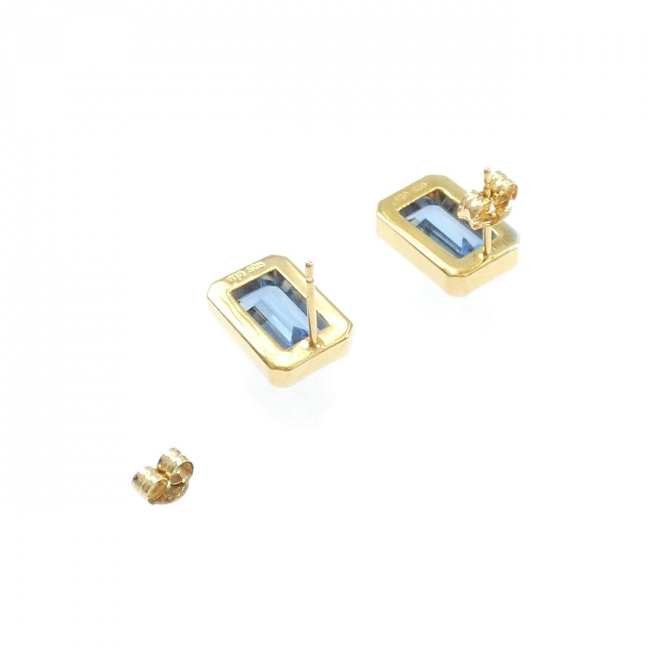 エテ 合成スピネル ピアス