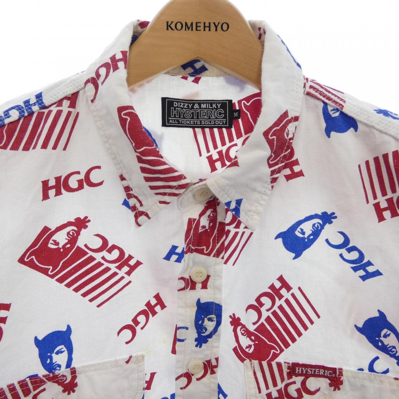 ヒステリックグラマー HYSTERIC GLAMOUR 02231AH09 シャツ