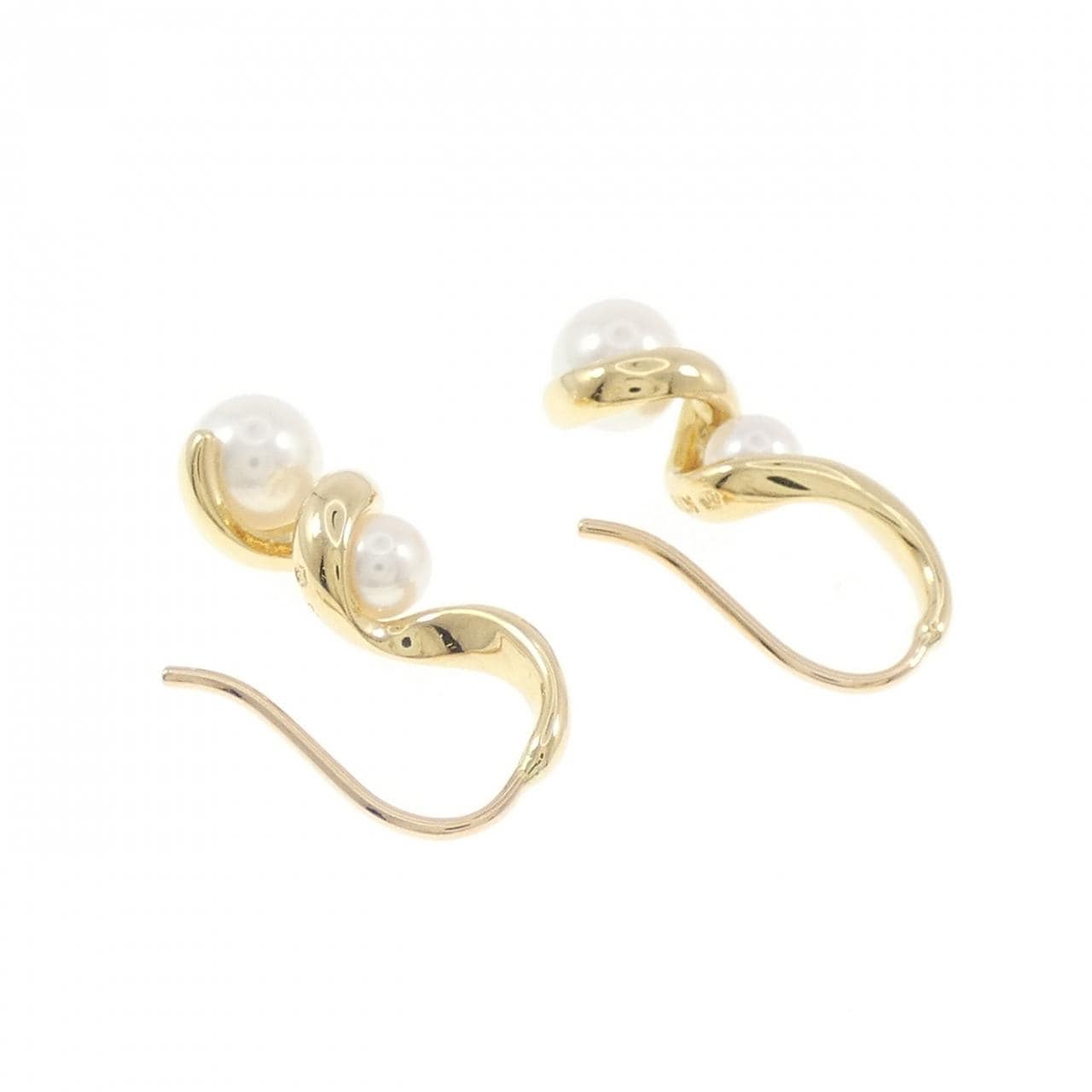 ミキモト アコヤパール ピアス