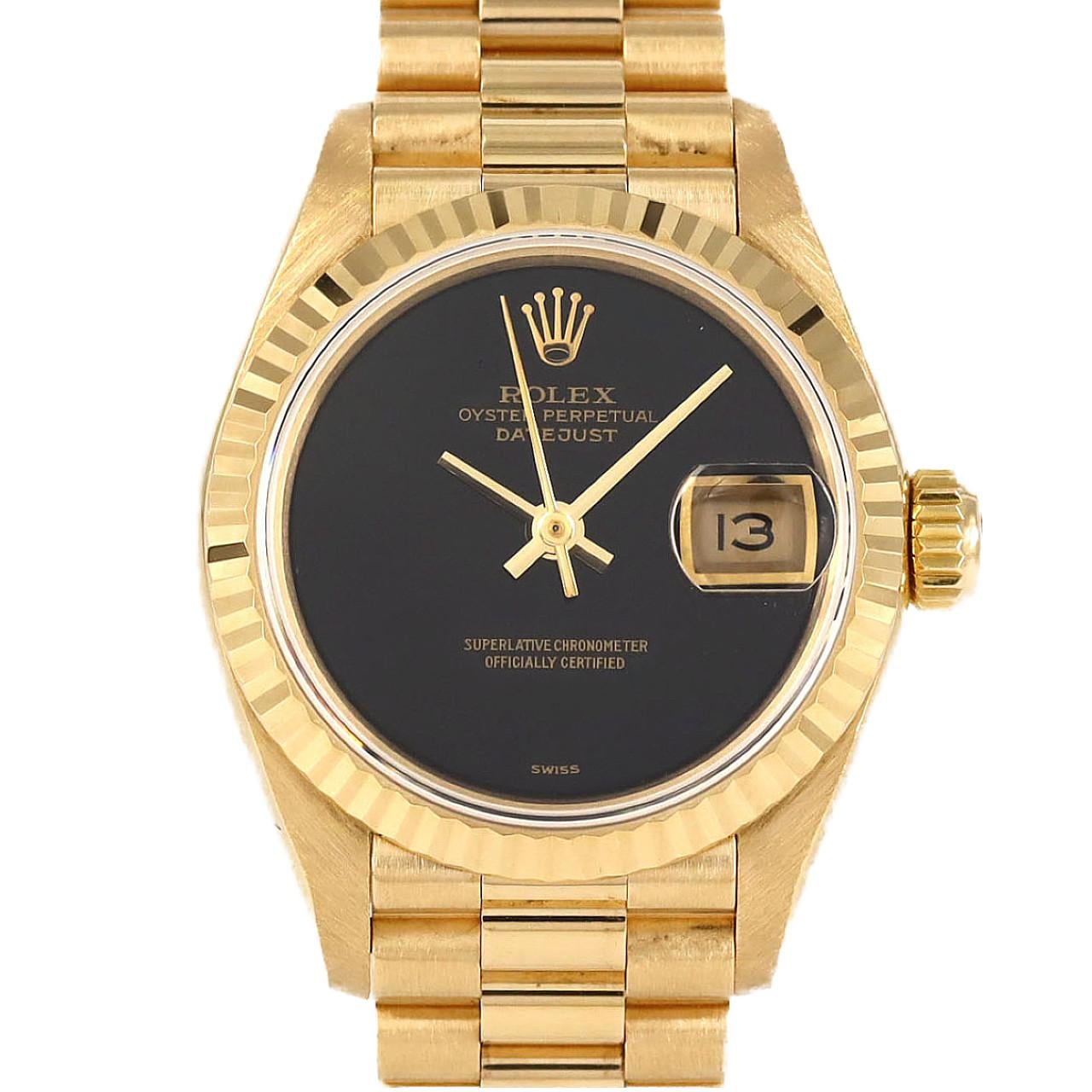 ロレックス デイトジャスト 69178 YG 自動巻 L番