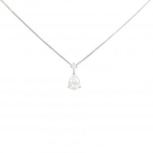 PT950/PT850 ダイヤモンド ネックレス 0.311CT D SI1 ペアシェイプ
