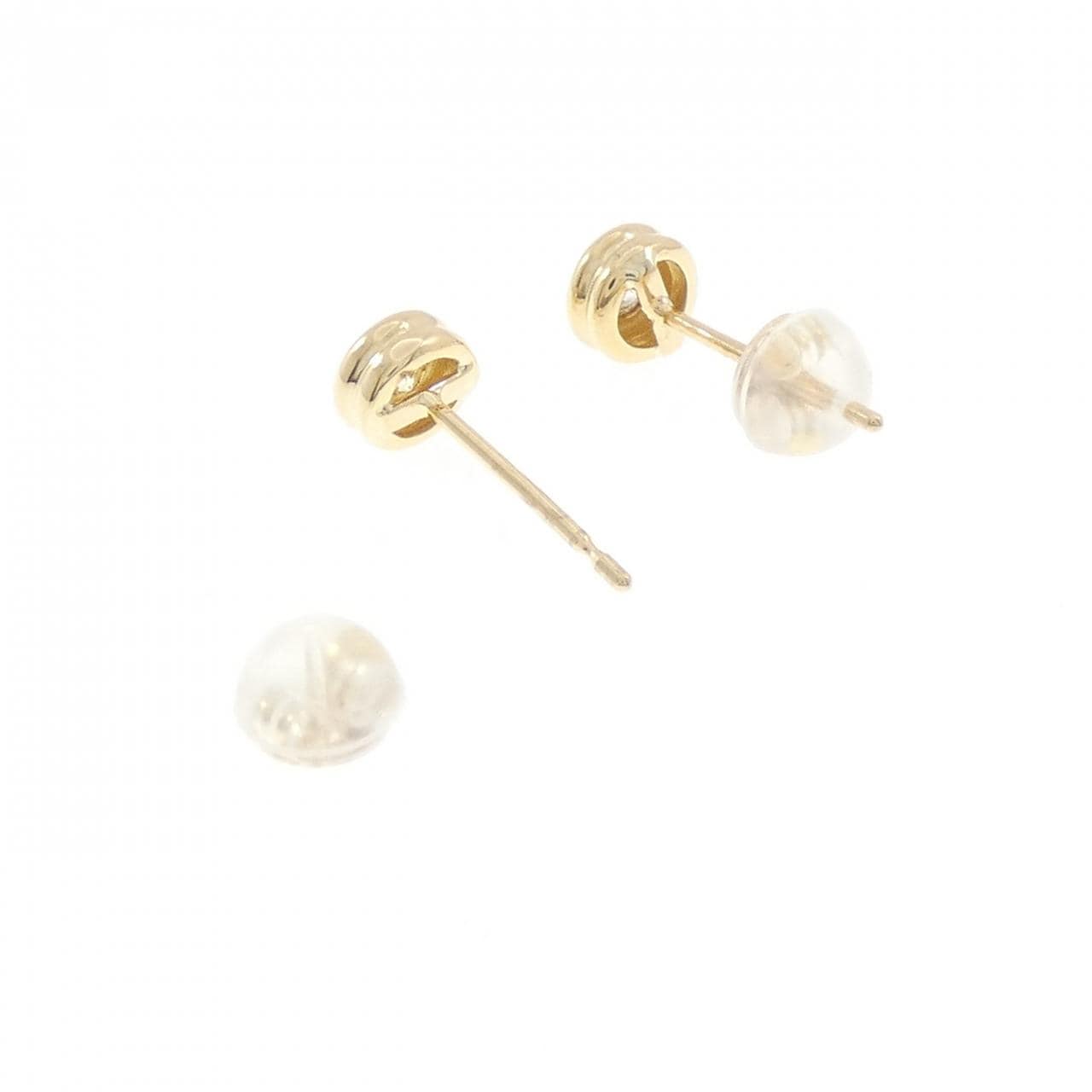 K18YG ダイヤモンド ピアス 0.11CT