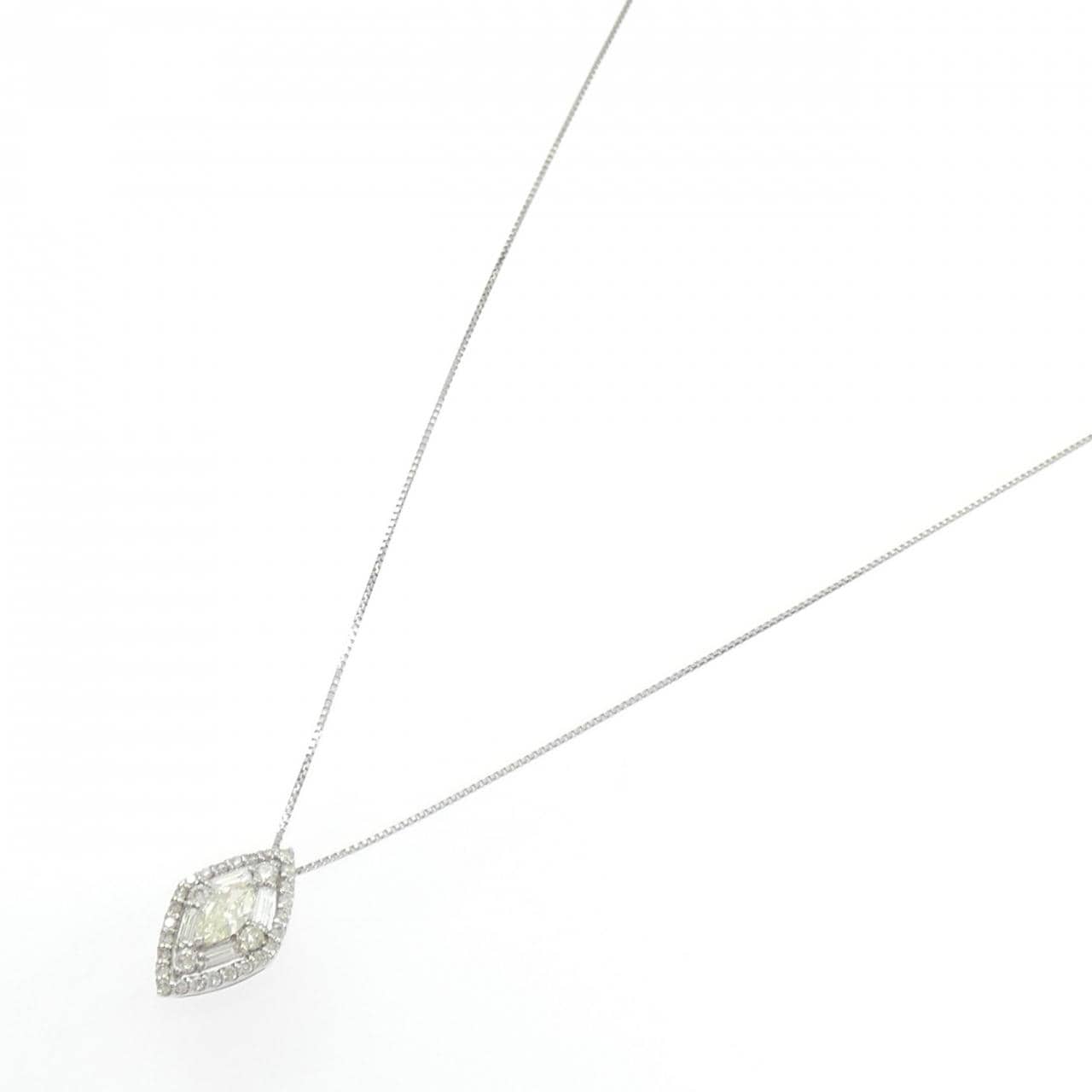 PT900/PT850 ダイヤモンド ネックレス 0.40CT