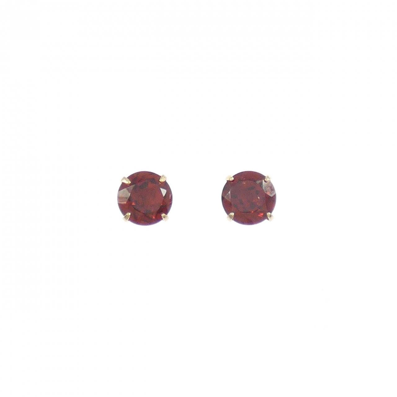 K10YG ガーネット ピアス