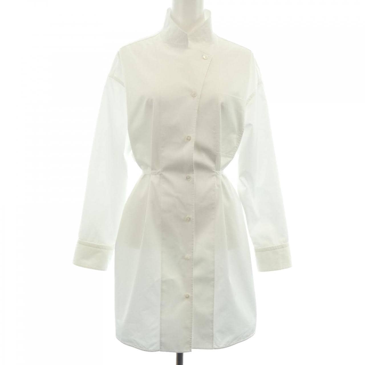 HERMES HERMES Mother-of-Pearl Button 3H0633DV Dress