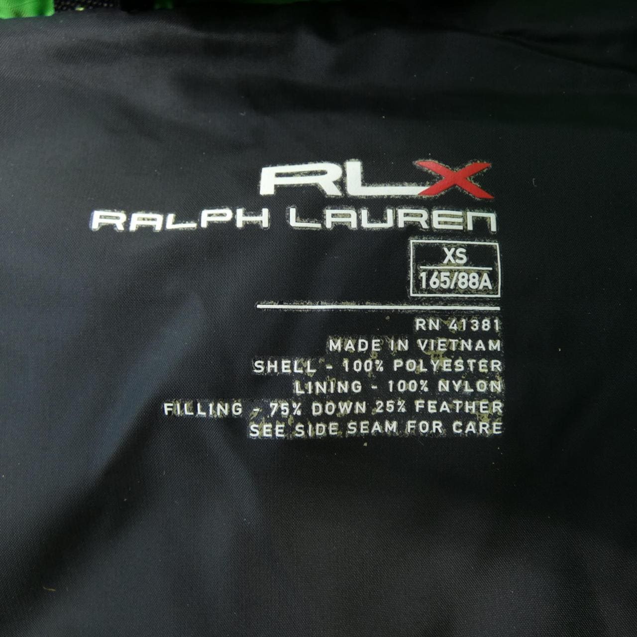 アールエルエックス RLX ダウンベスト