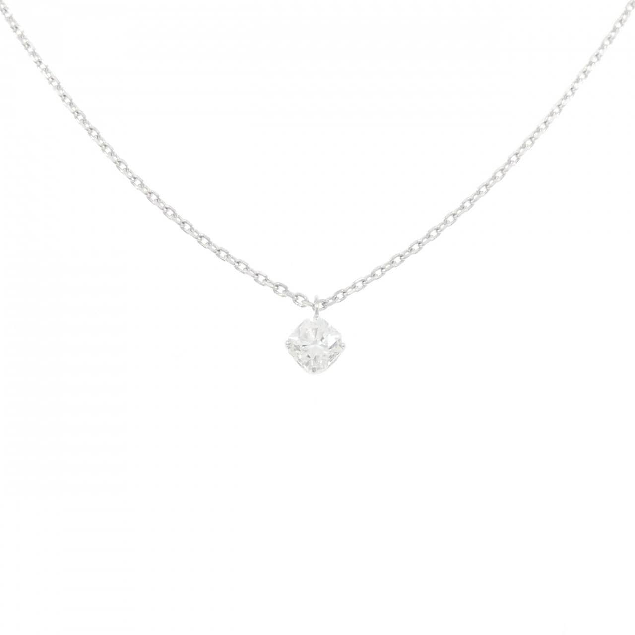 PT900/PT850 ダイヤモンド ネックレス 0.348CT E SI1 ファンシーカット