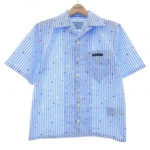 プラダ PRADA トライアングルロゴ UCS339 S221 10NG S／Sシャツ