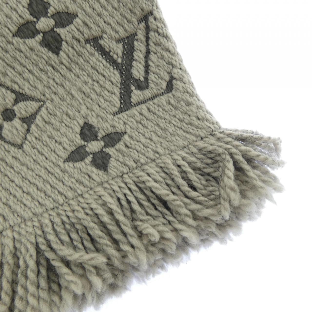 ルイヴィトン LOUIS VUITTON エシャルプ ロゴマニア M72242 MUFFLER