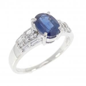 PT900 サファイヤ リング 1.03CT