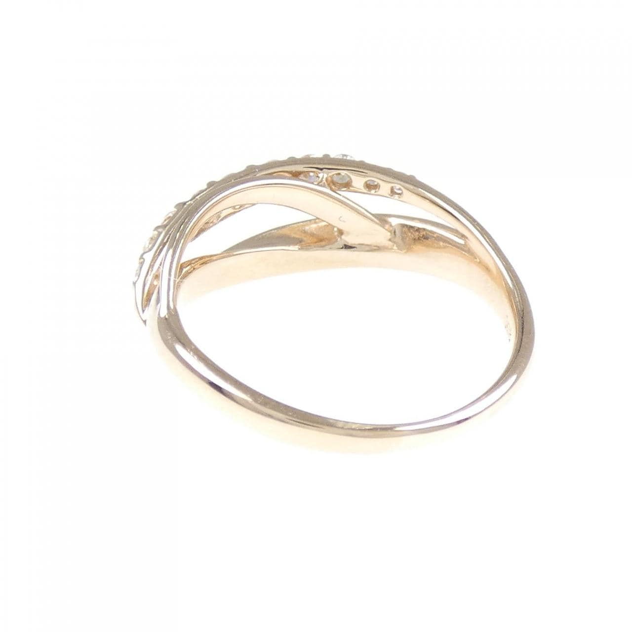 K18PG ダイヤモンド リング 0.20CT