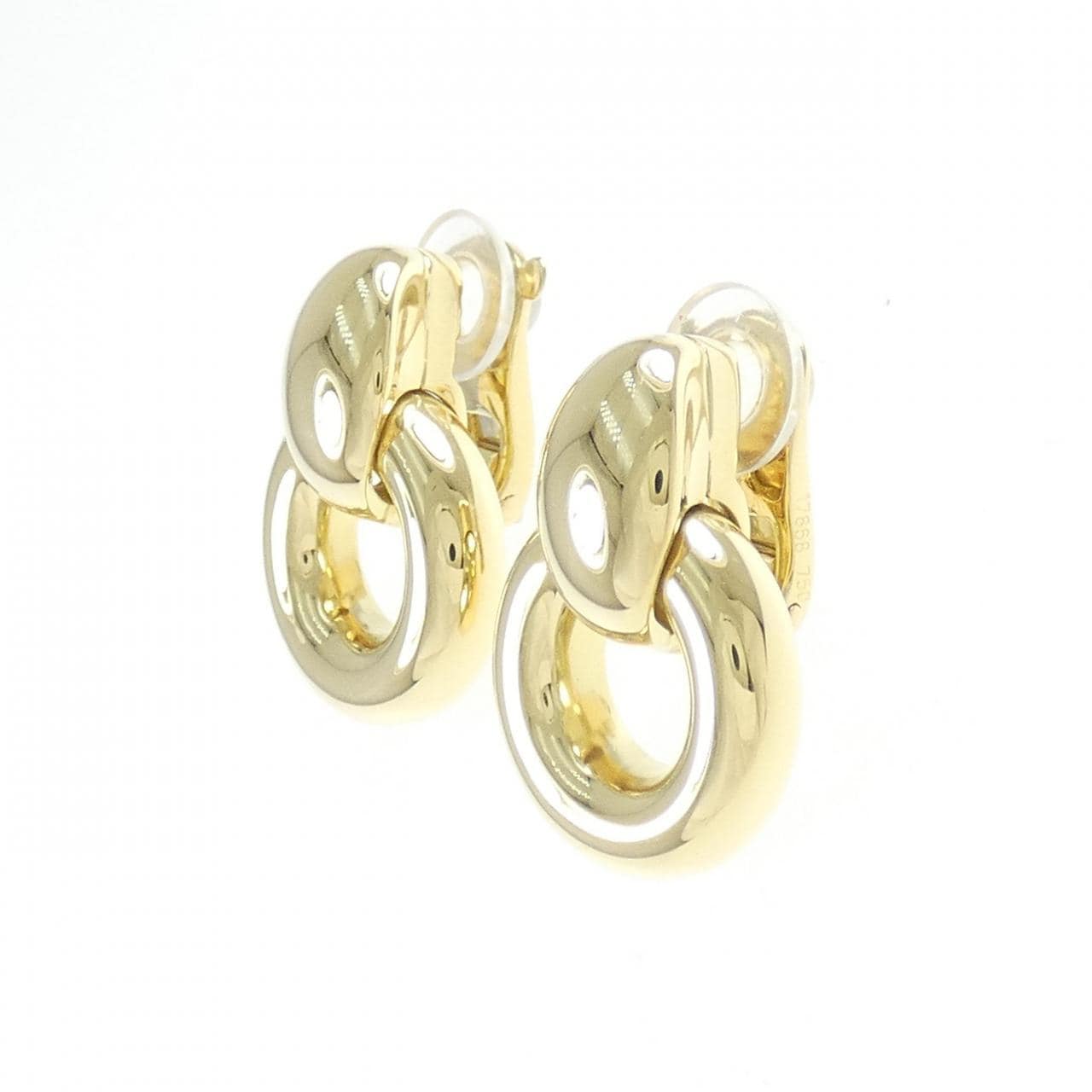 HERMES 750YG Earrings