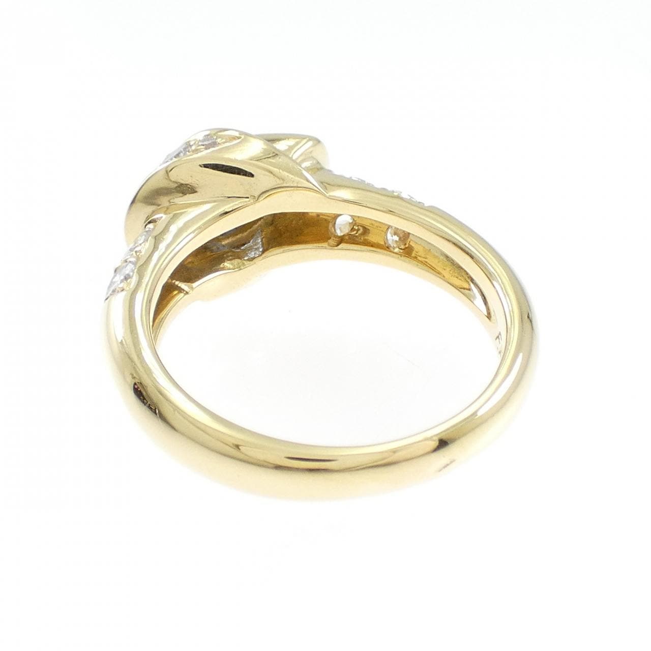 K18YG蓝宝石戒指