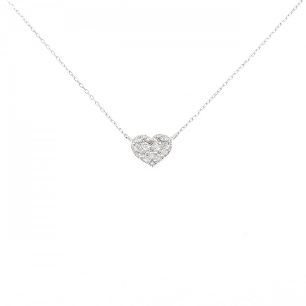 ポンテヴェキオ ハート ネックレス 0.13CT
