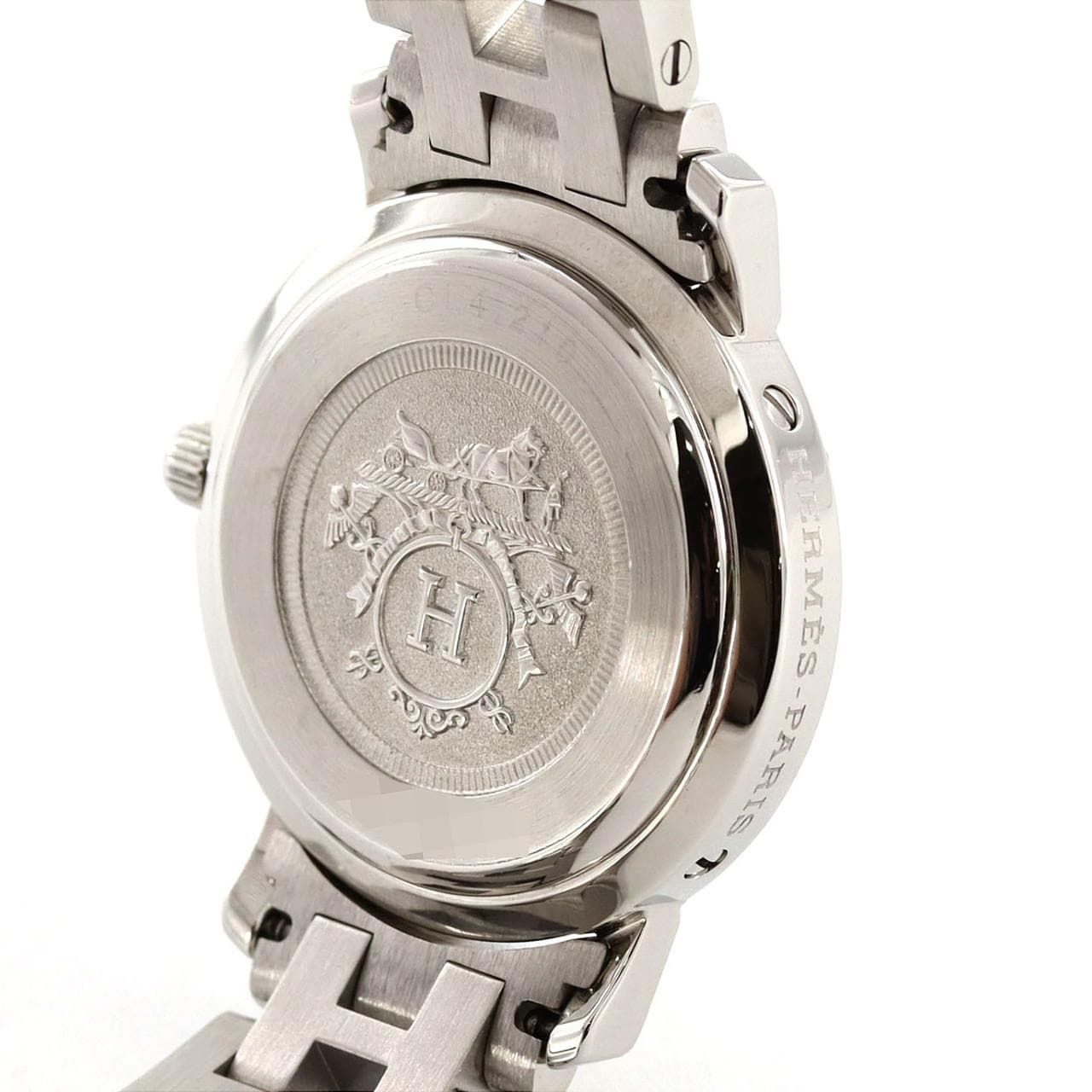 HERMES Clipper CL4.210 不銹鋼石英