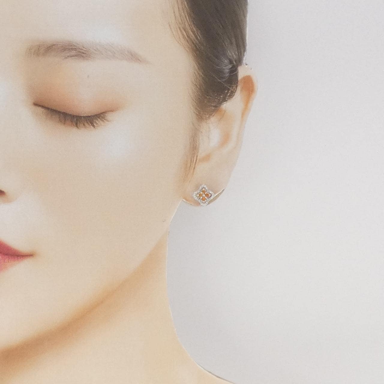 PT950/PT900 サファイヤ ピアス 0.30CT