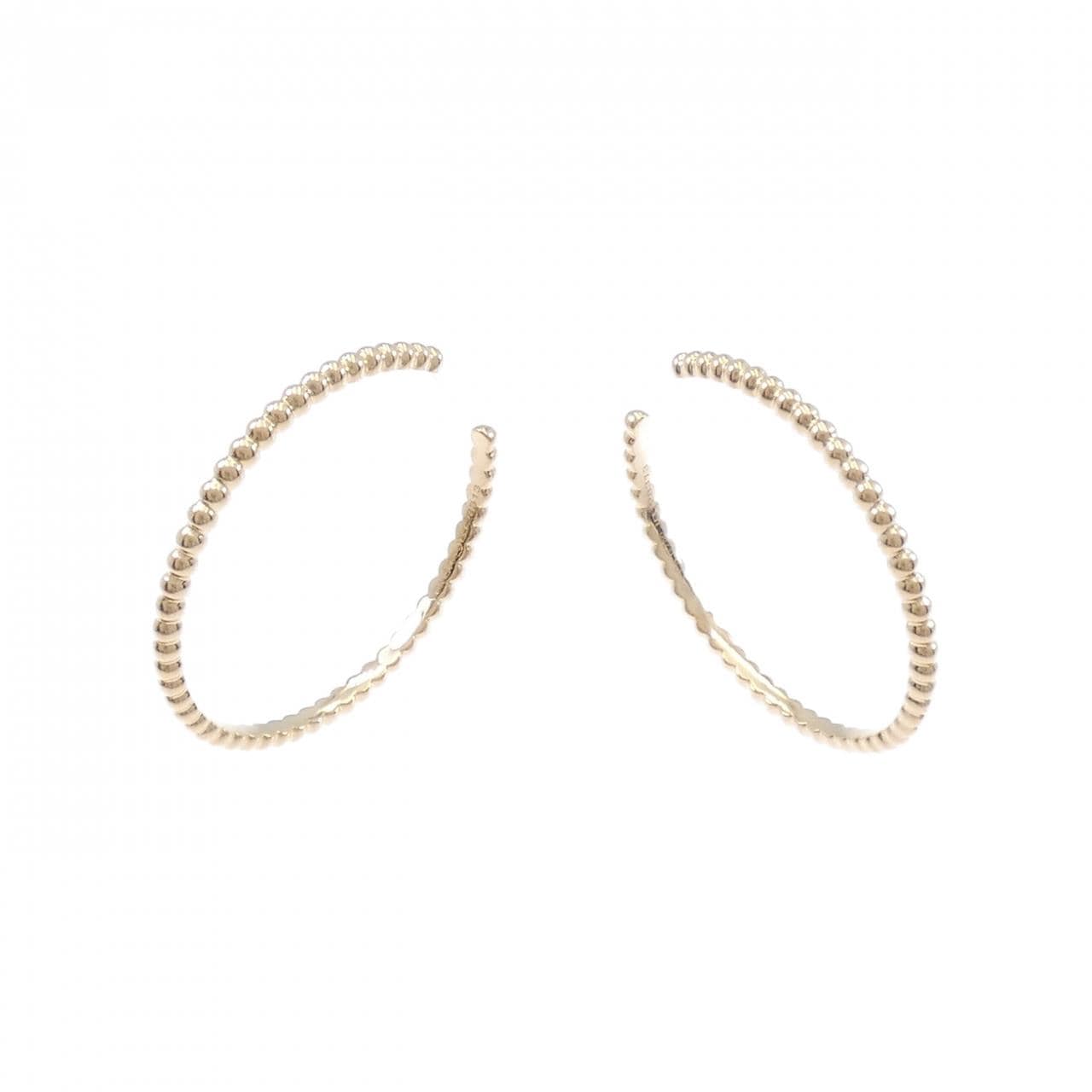 ヴァンクリーフ&アーペル ペルレ フープピアス ミディアム ピアス