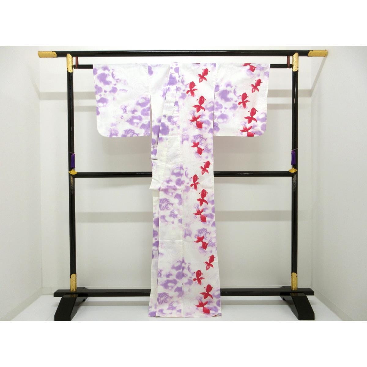 【新品】女ゆかた　片身替わり　トールサイズ