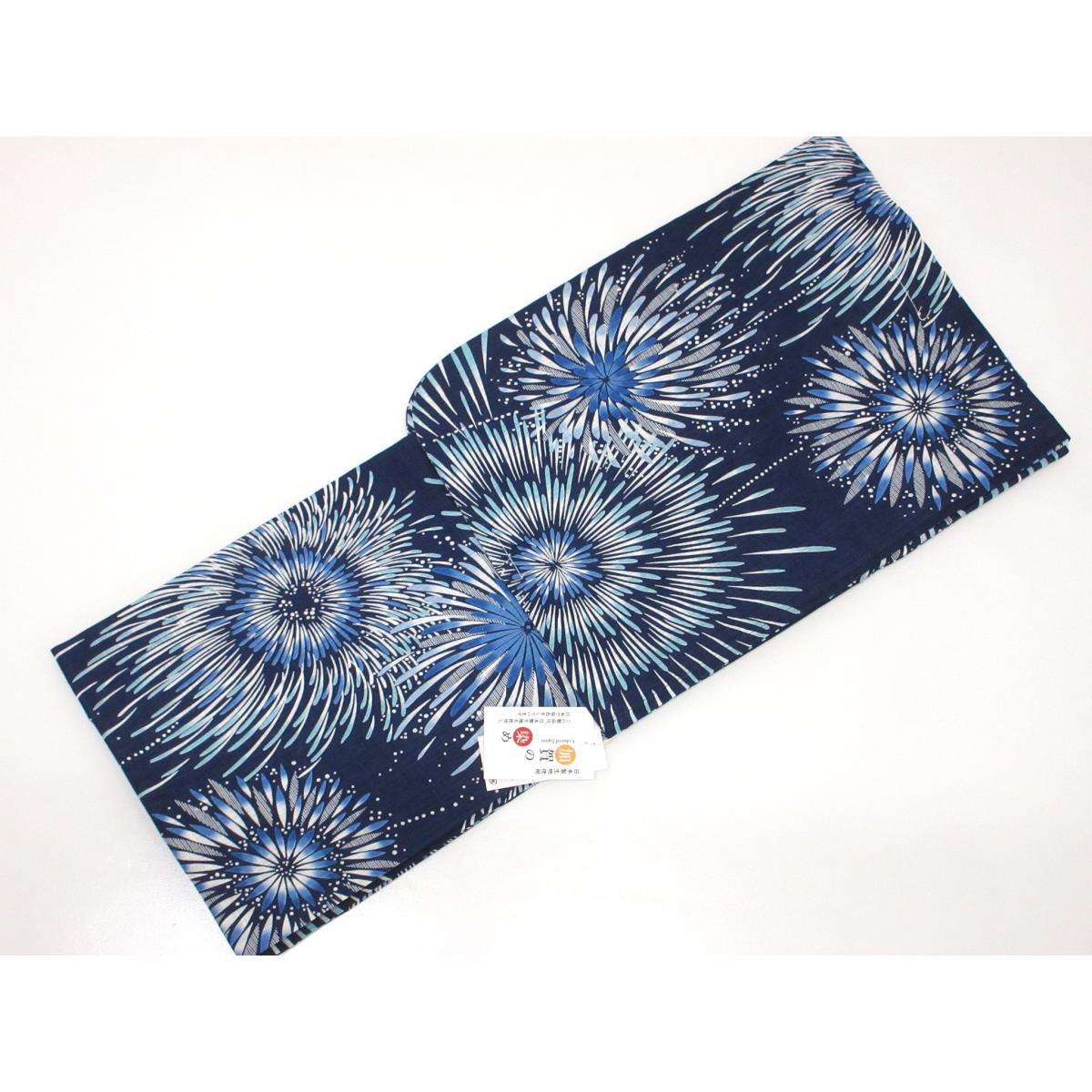 【新品】女ゆかた　加賀染　Ｌサイズ