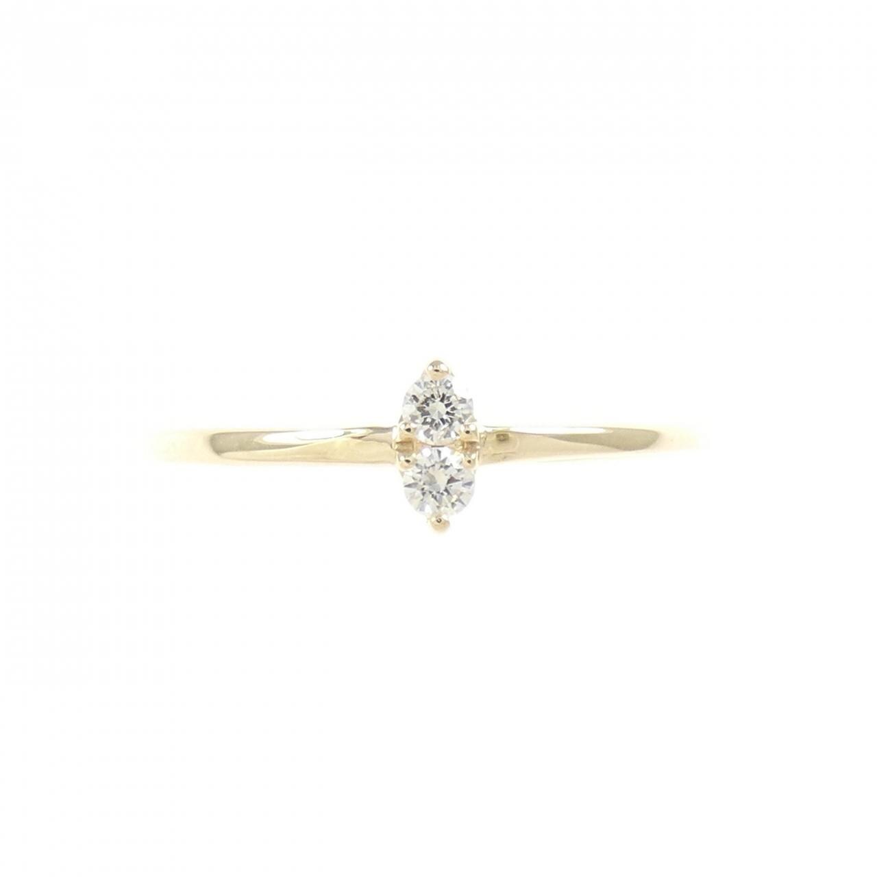 【リメイク】K10YG ダイヤモンド リング 0.06CT