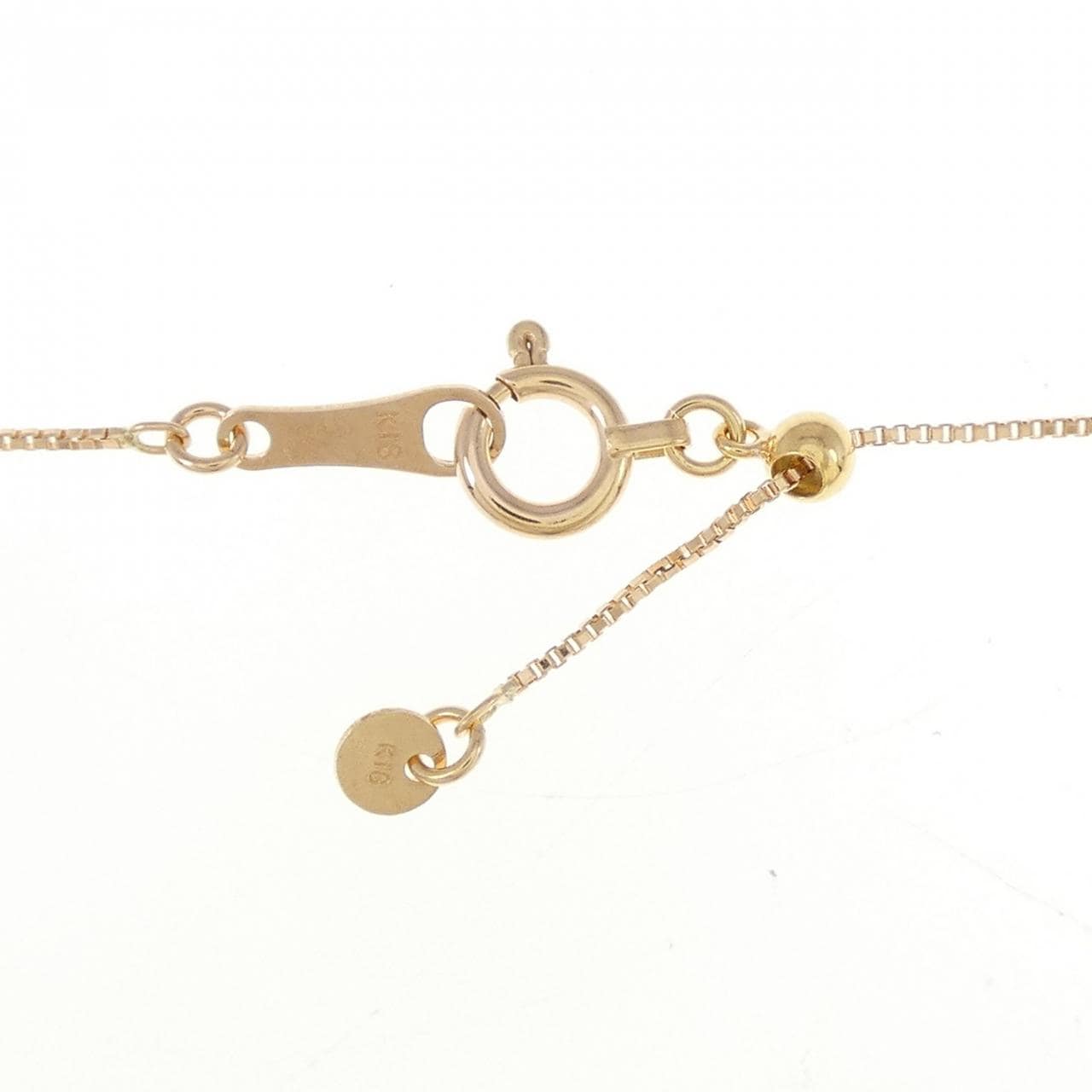 K18PG ダイヤモンド ネックレス 0.50CT