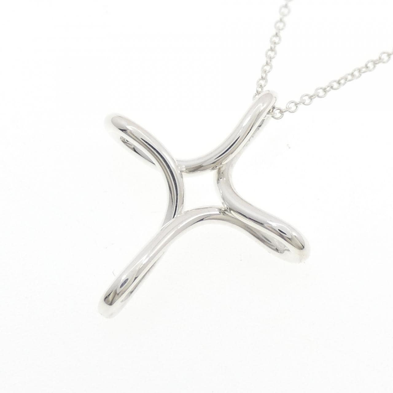 TIFFANY无限十字架项链