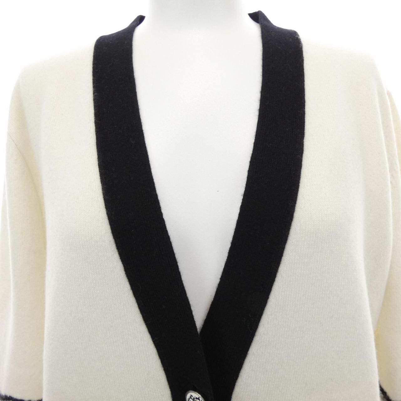 エルメス HERMES 6E2727D4 カーディガン