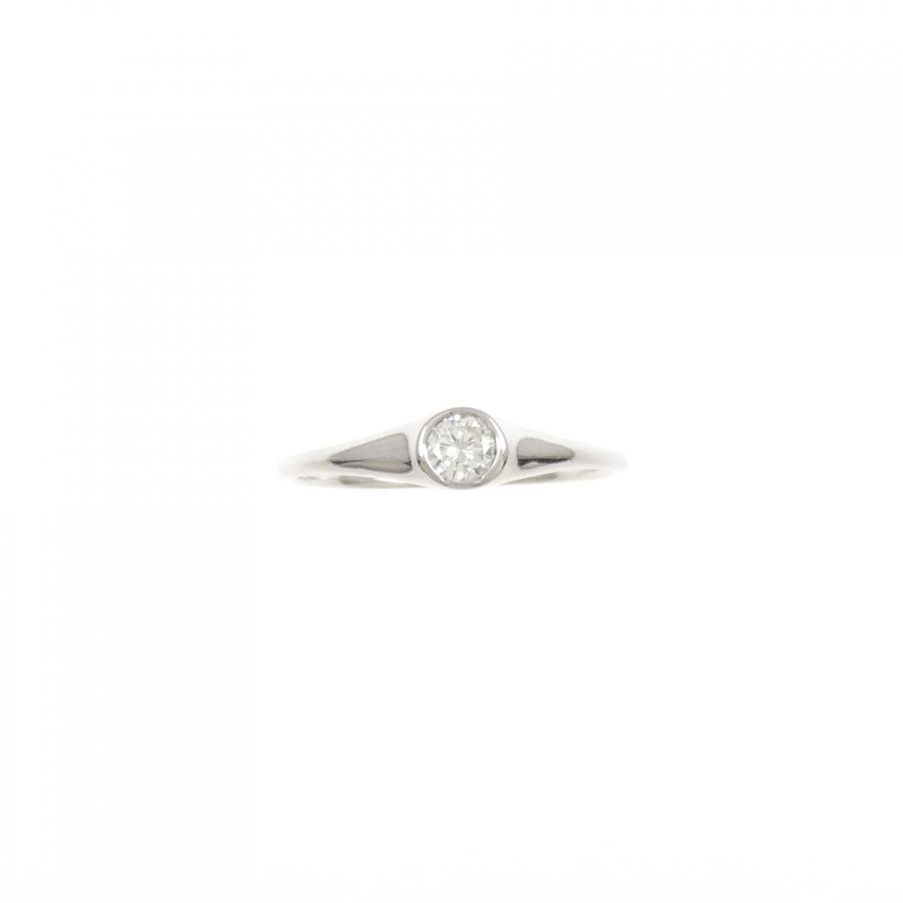 K18WG ダイヤモンド リング 0.10CT