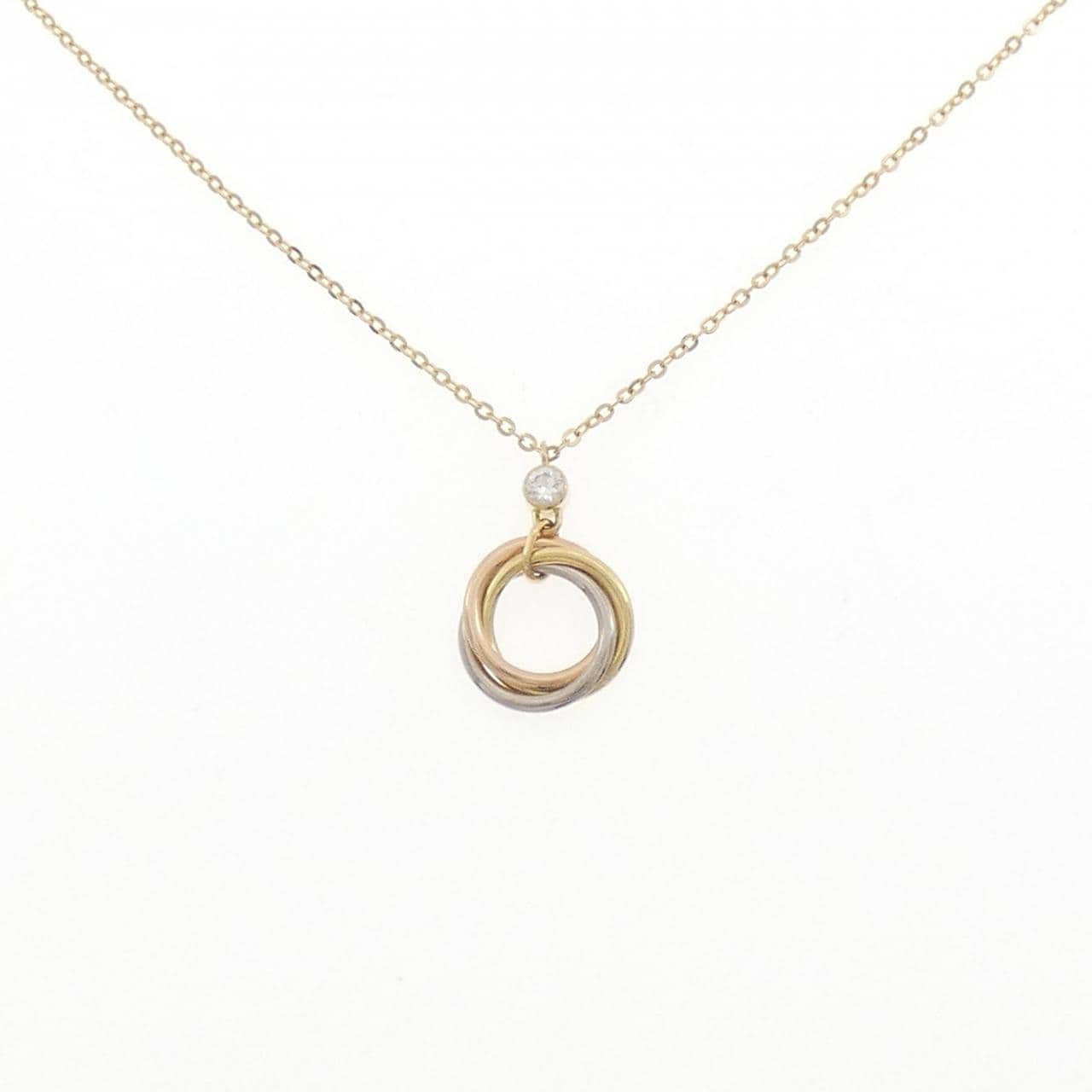 カルティエ トリニティ ネックレス