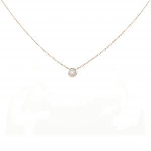 スタージュエリー ムーンセッティング ネックレス 0.10CT