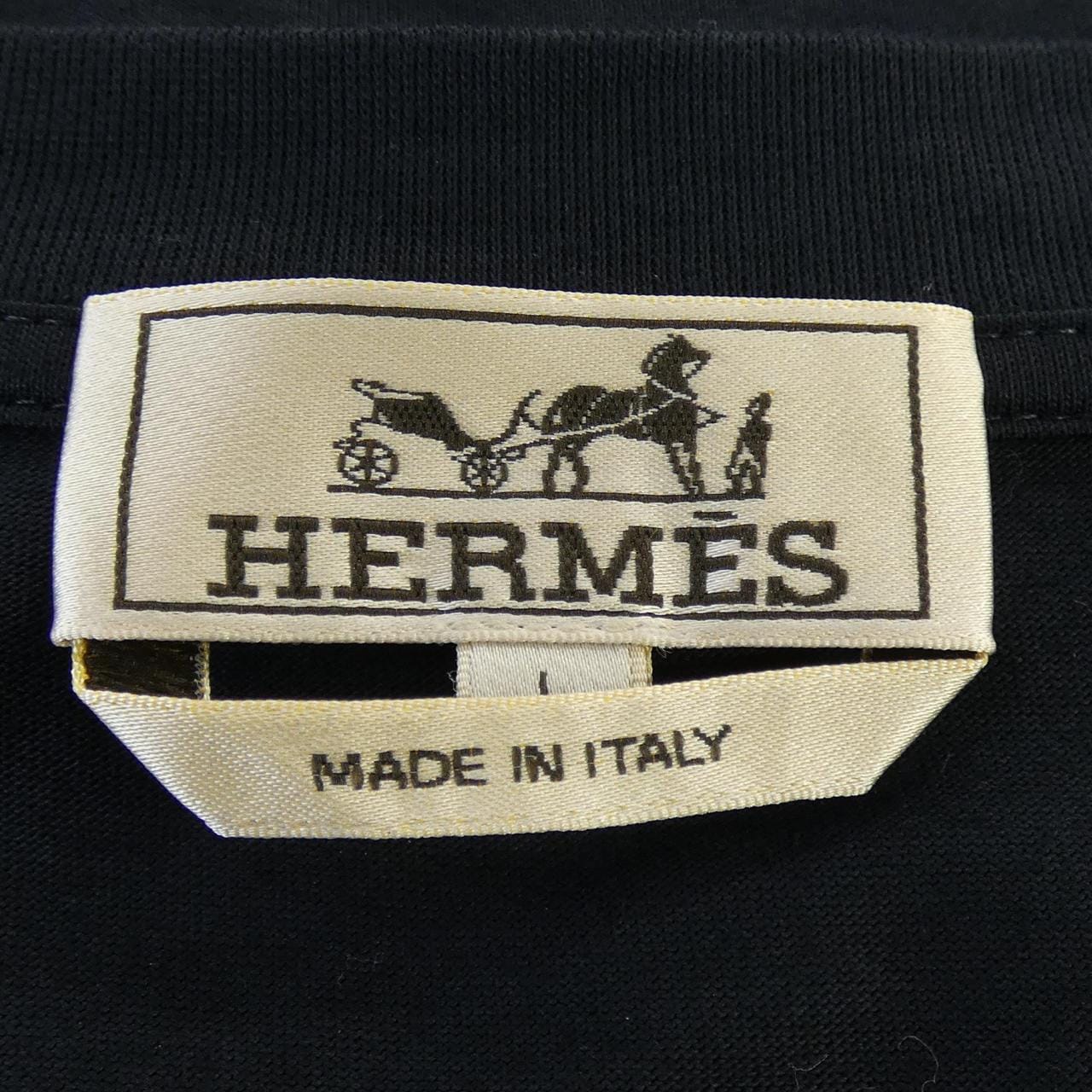 エルメス HERMES エトリエ アン フラグモン　ETRIER EN FRAGMENTS 457950HA Tシャツ