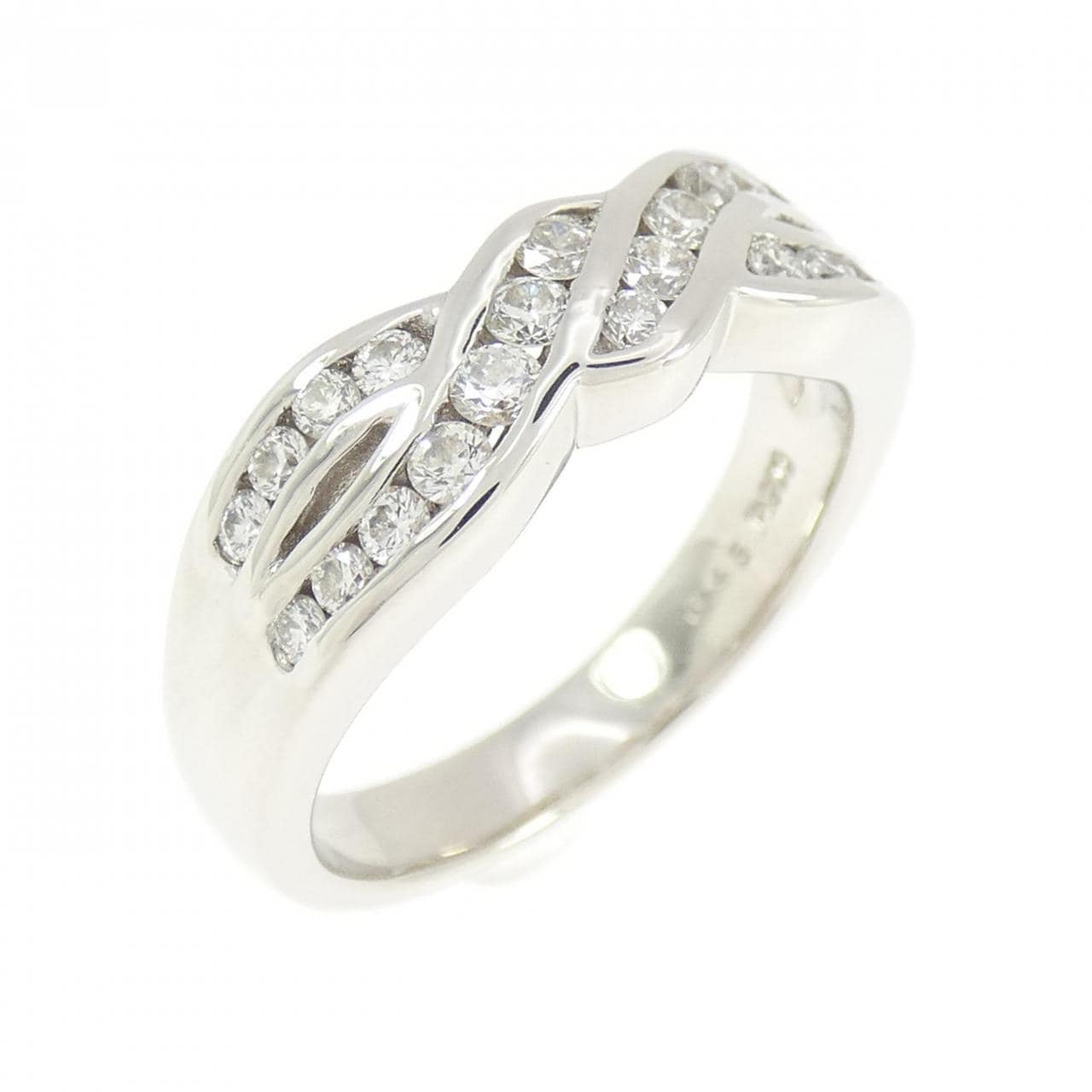 PT900 ダイヤモンド リング 0.45CT