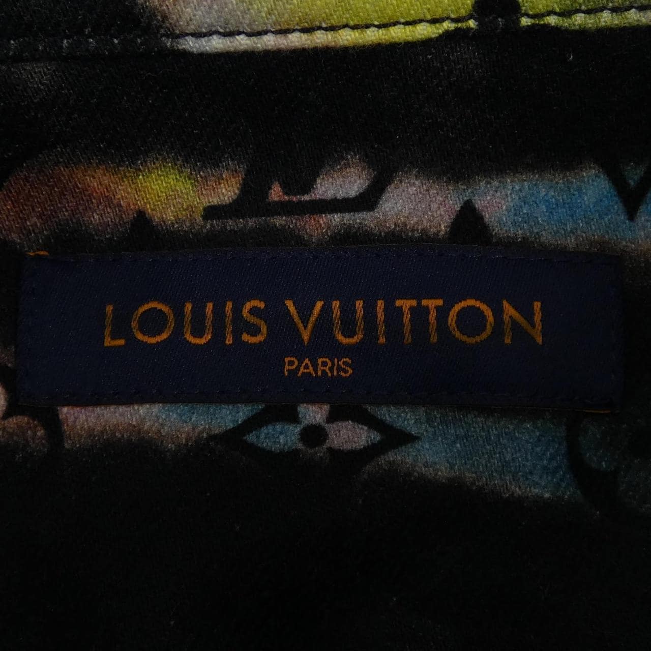 ルイヴィトン LOUIS VUITTON プリンテッドモノグラムタイダイデニムシャツ HLA10WH98 シャツ