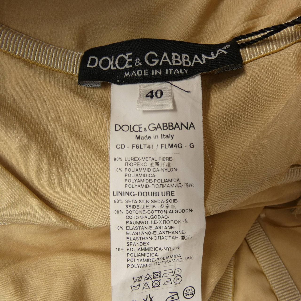 ドルチェアンドガッバーナ DOLCE&GABBANA ワンピース