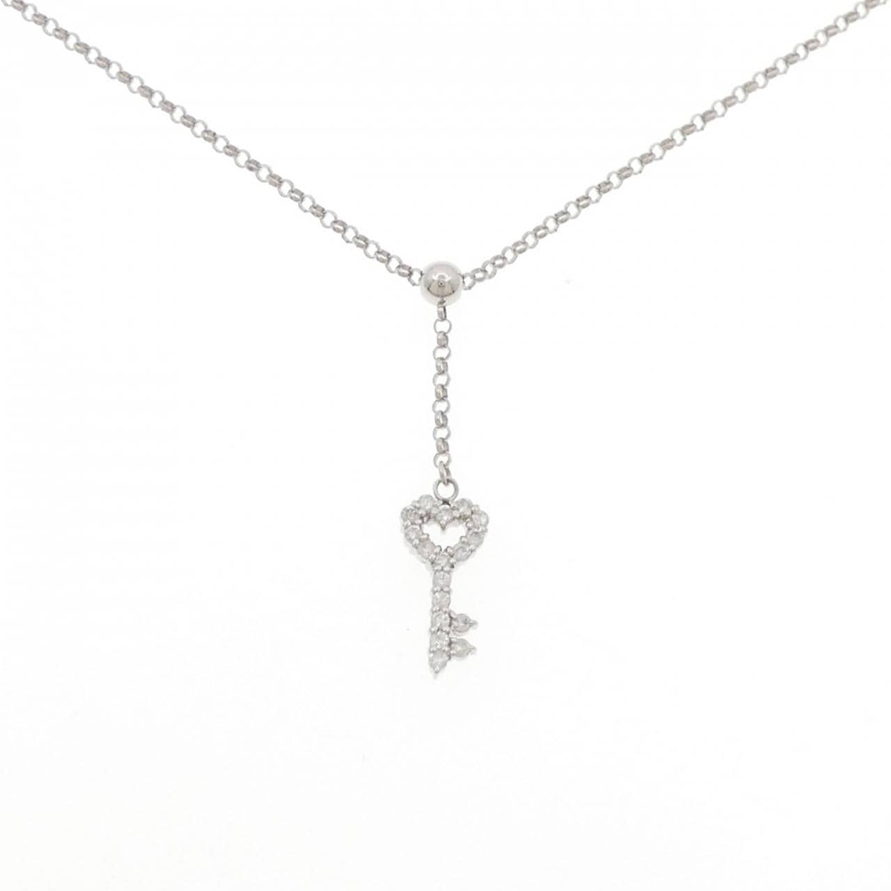 PT850 キー ダイヤモンド ネックレス 0.30CT